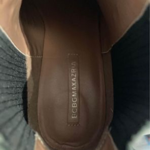BCBGMAXAZRIA Black Alanna Leather Bootie - Picture 7 of 7
